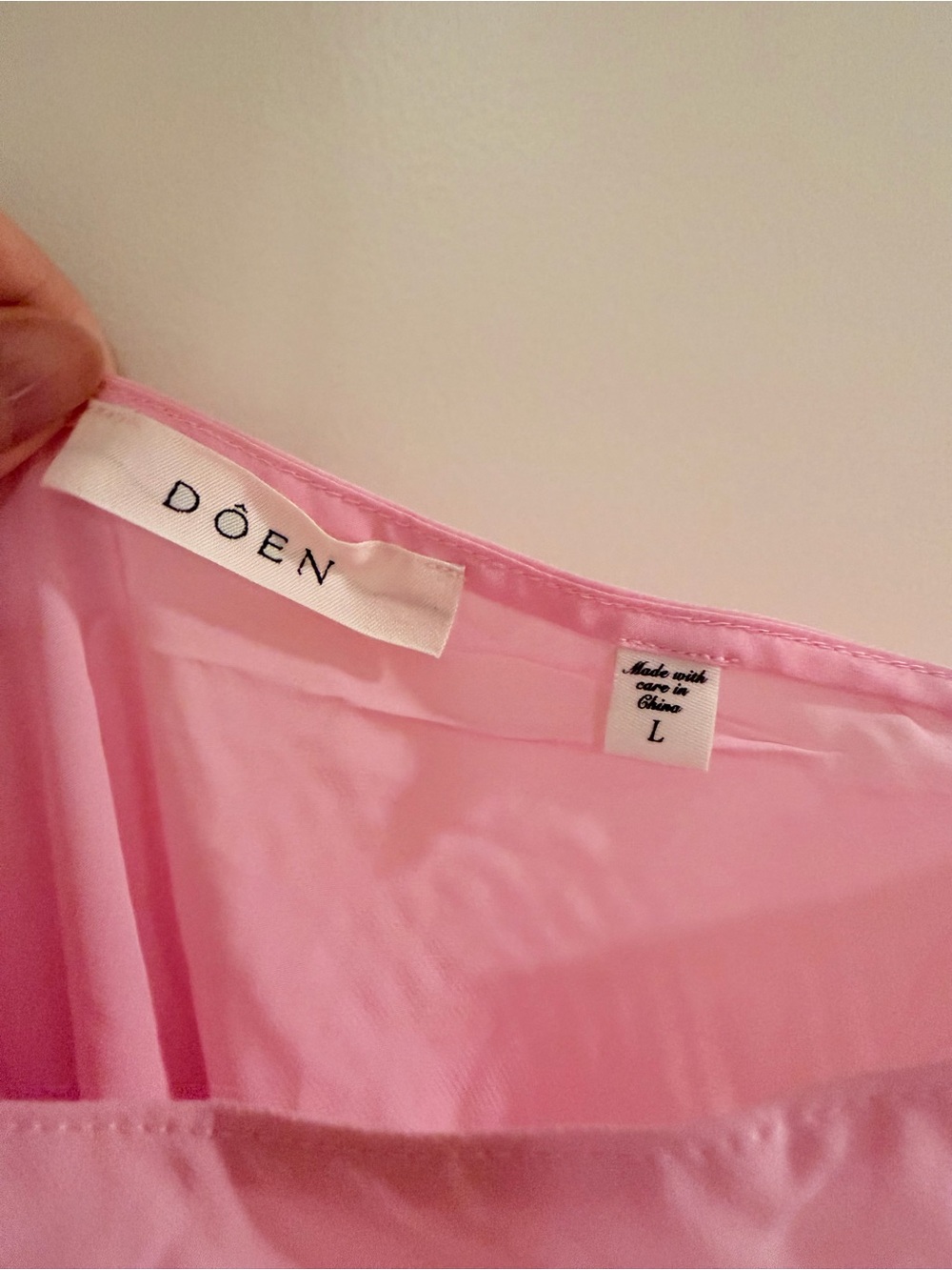 Doen Silk Louisette Mini Dress in Pink Hydrangea - Picture 9 of 10